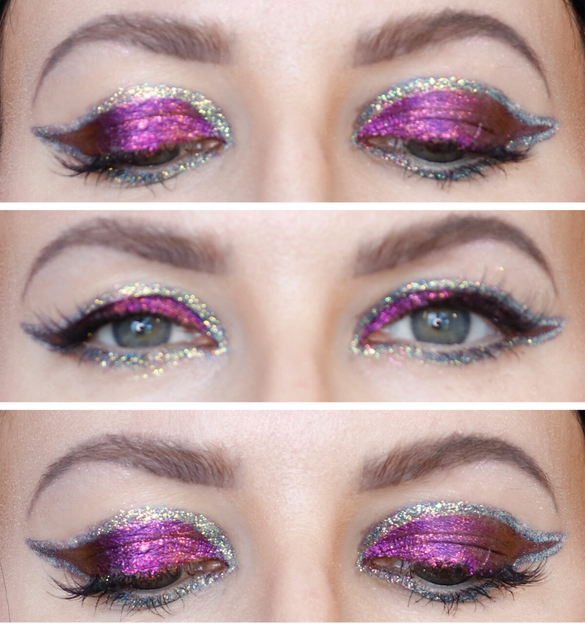 Purple Glam Hooded Eyes Makeup Tutorial