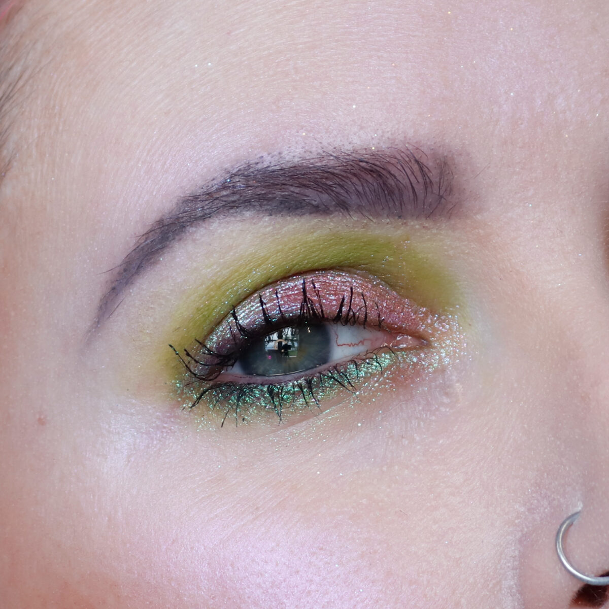 Pink and Green Strawberry Summer Makeup Inspiration