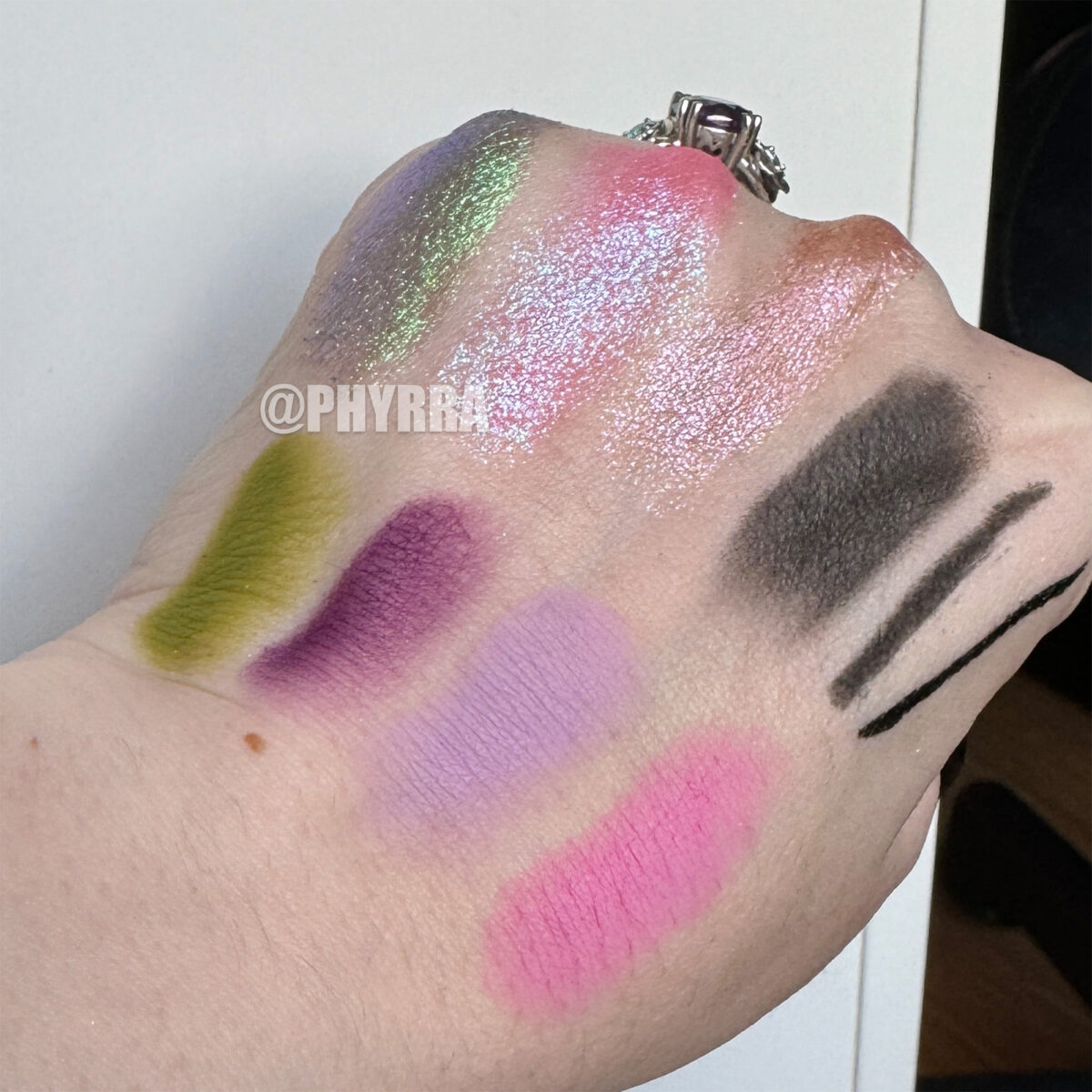 Summer Brat Eyeshadow Color Story