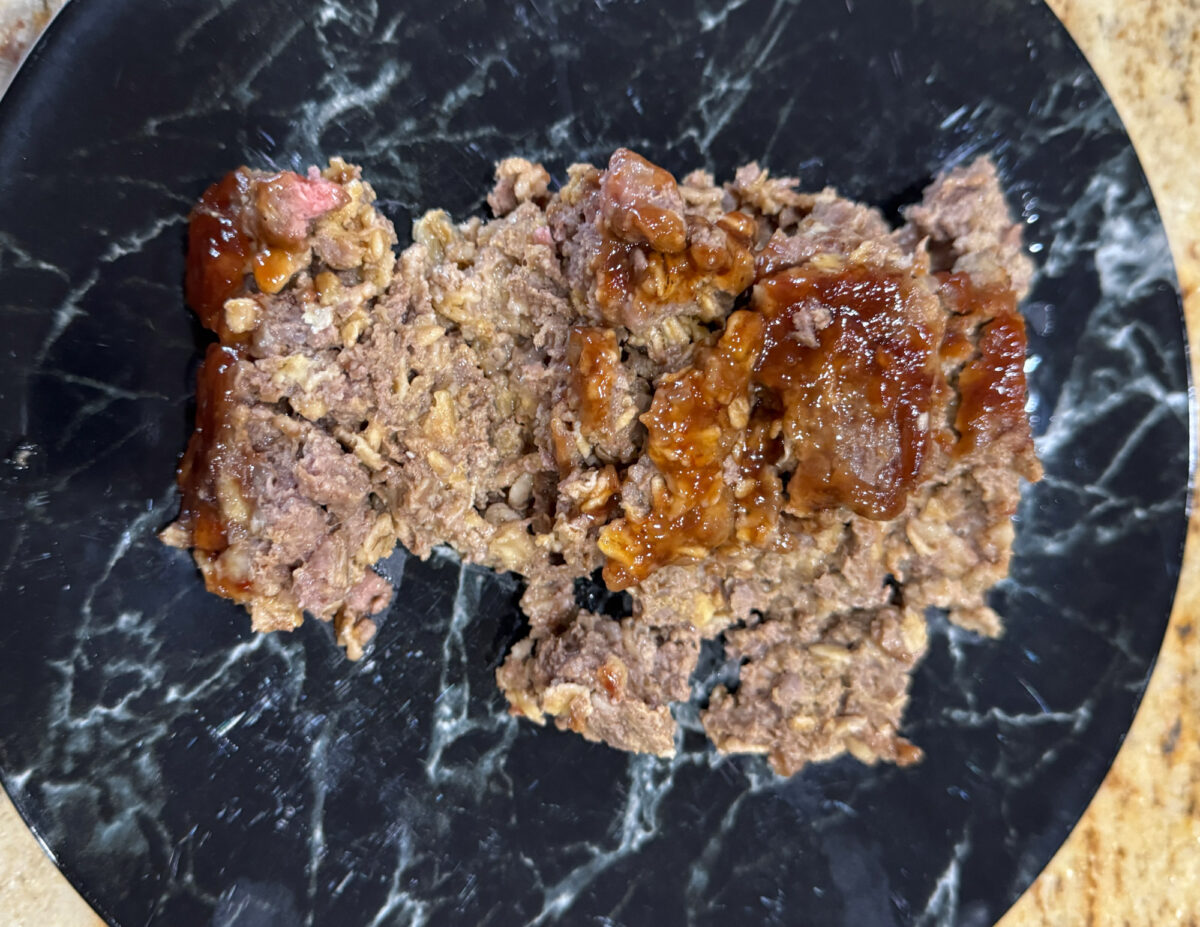 Gluten free meatloaf by David and Cordelia Frost