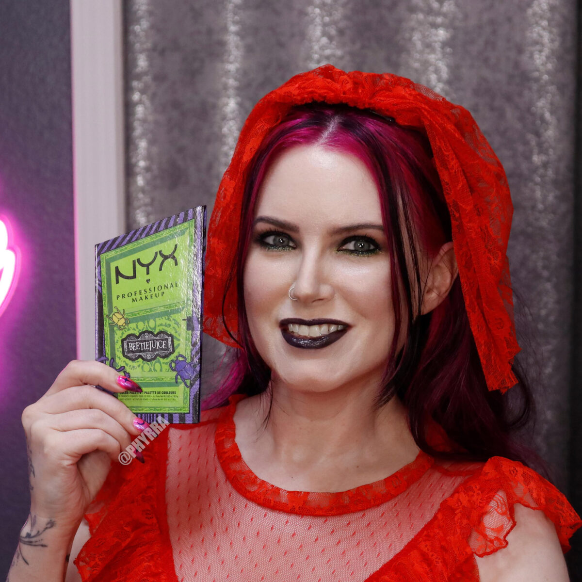 Nyx Beetlejuice Palette Review by Cordelia Frost