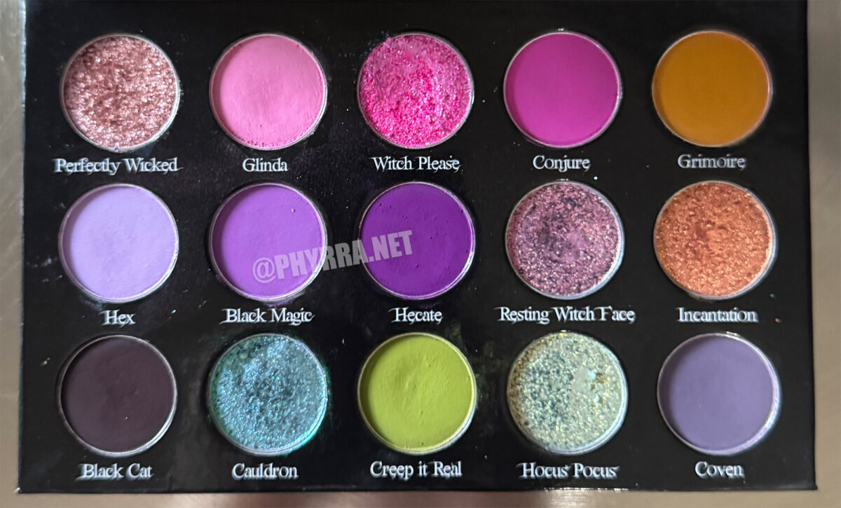 Bellabeautébar Basic Witch Palette Review