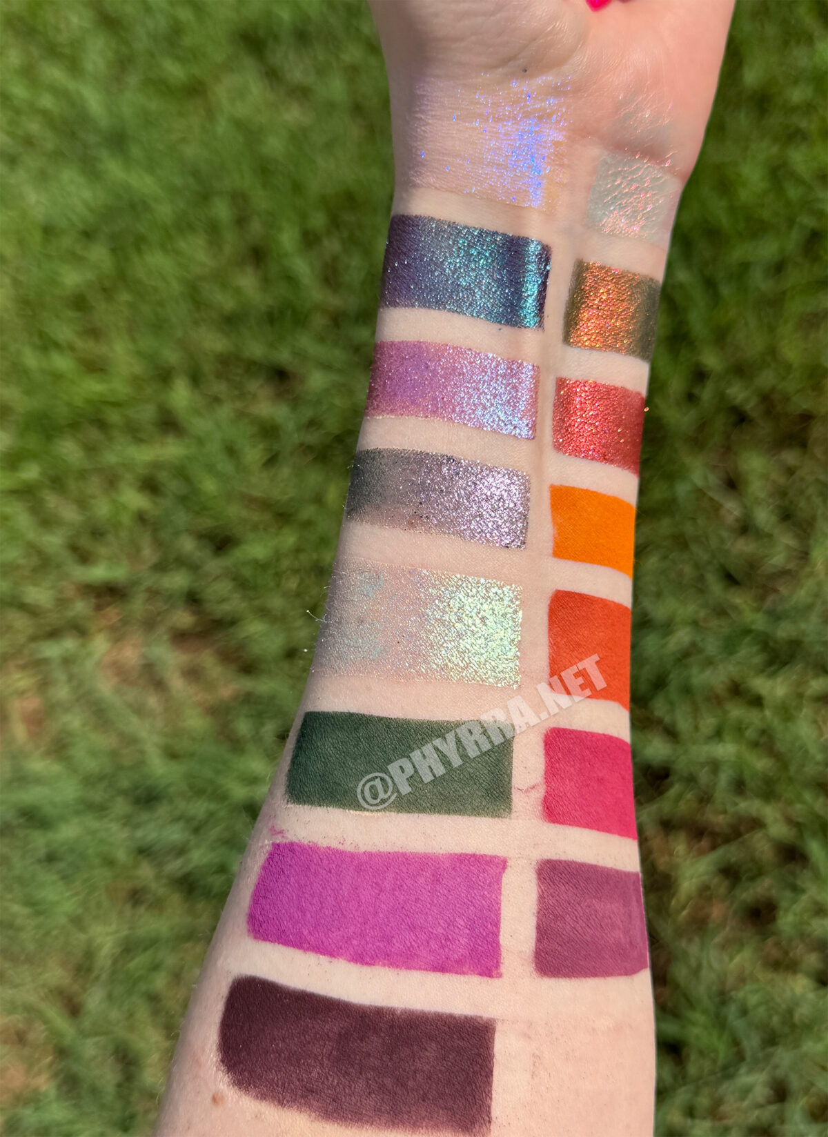 Bellabeautebar-Recently-Deinfluenced-Palette-Swatches