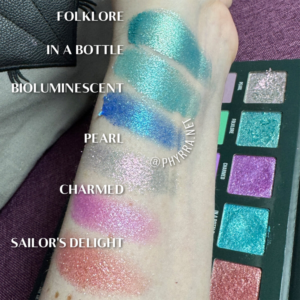 Blend Bunny Lure Palette swatches