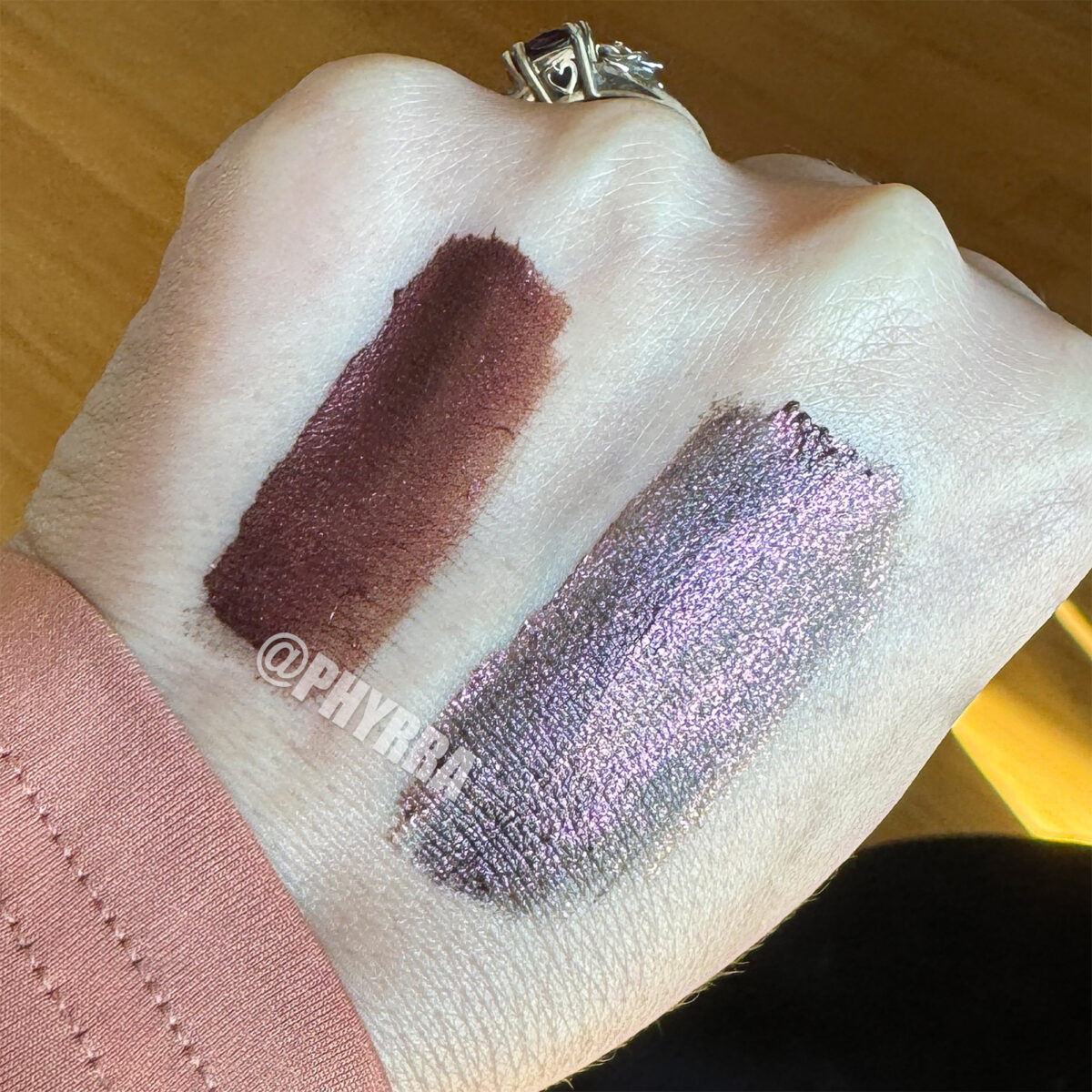 Black Moon Agatha the Witches' Road Duo swatches