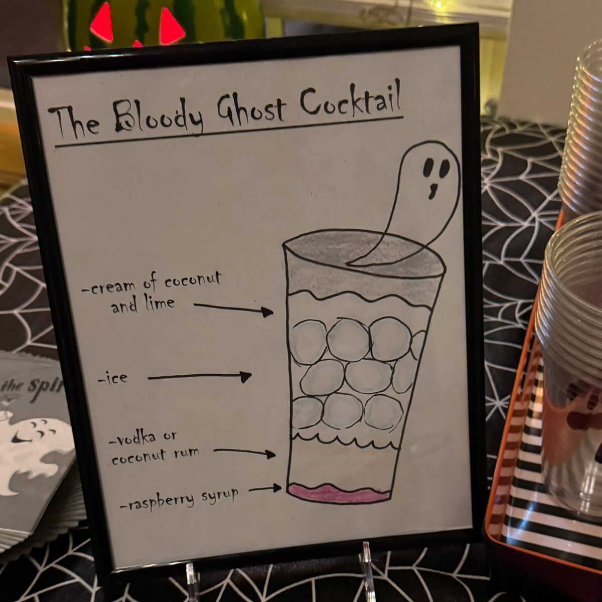 Bloody Ghost Cocktail