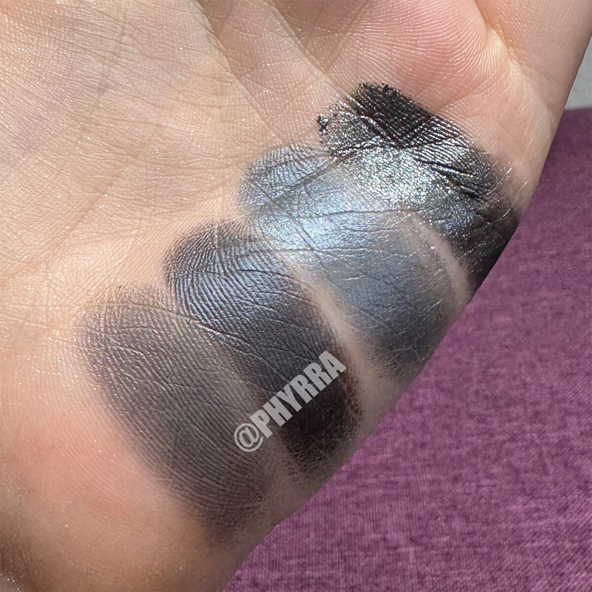 Natasha Denona Xenon Palette Swatches on light skin