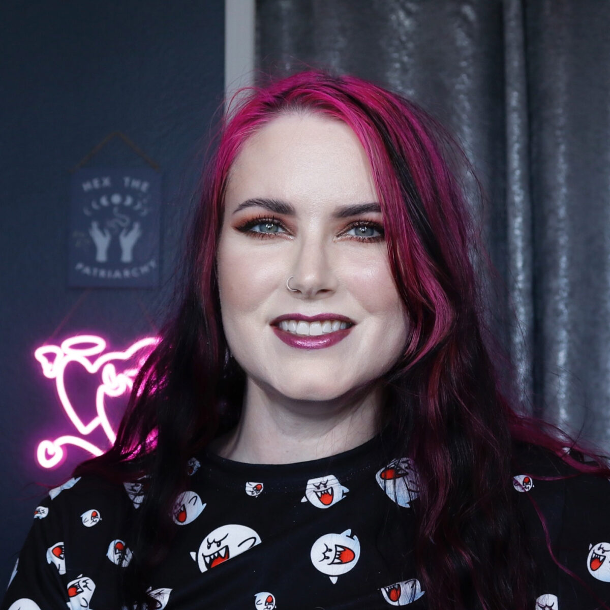 Pink Brown Eyeshadow Look on Very Fair Neutral Cool Skin