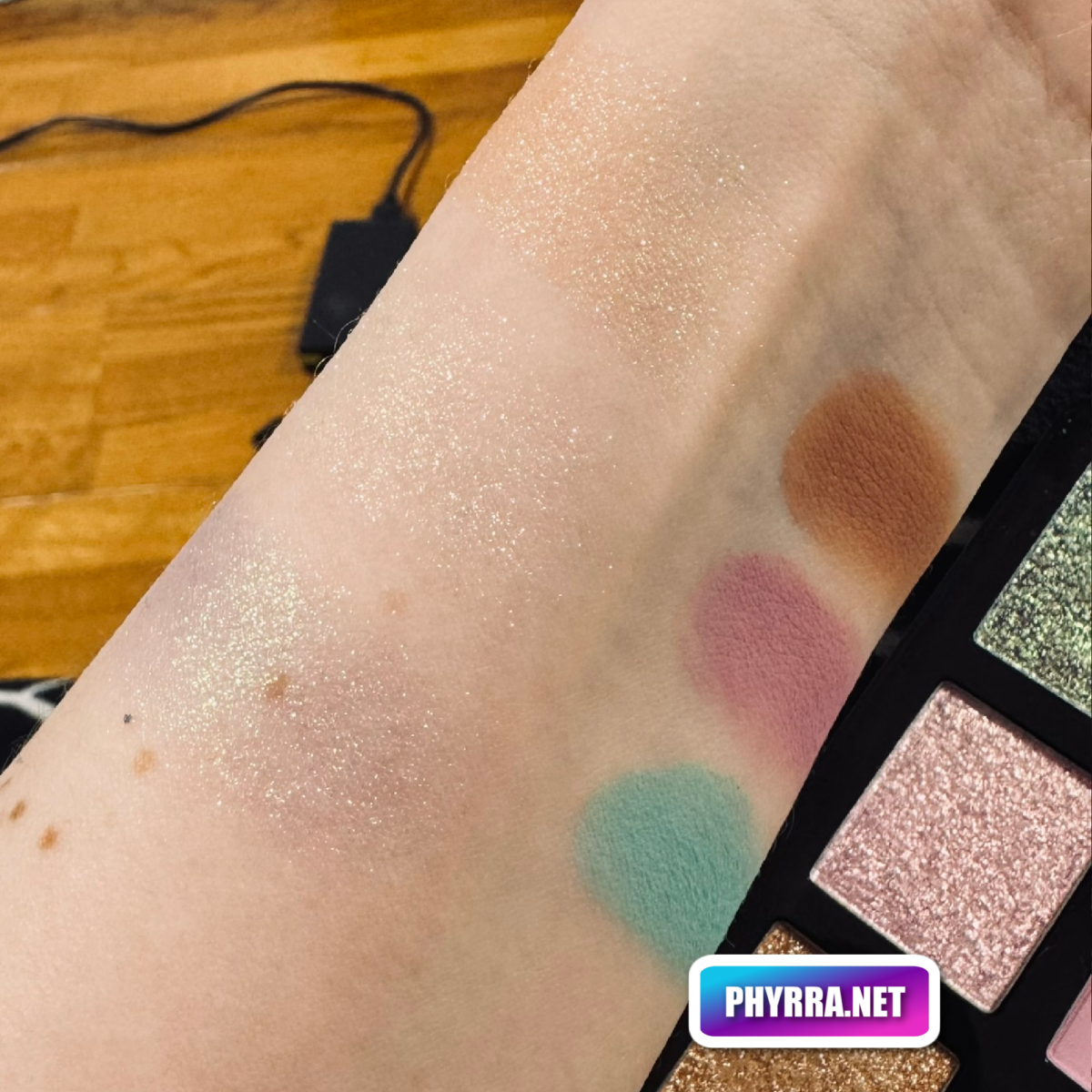 Pastel Dream Palette swatches on Fair Skin by Cordelia Frost
