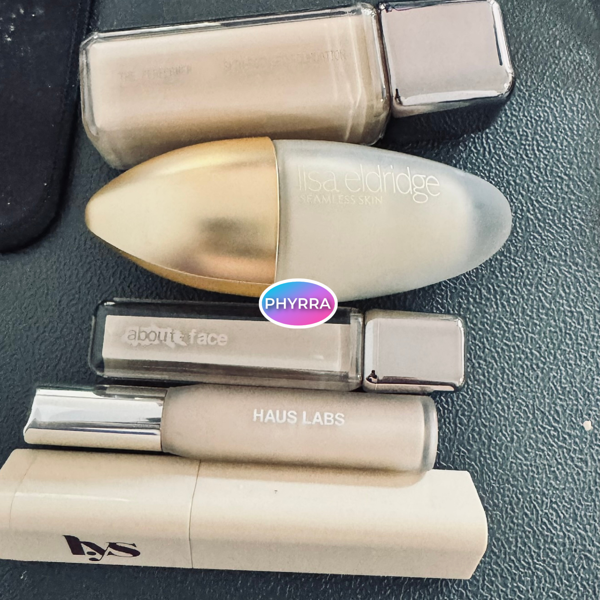 Pale Olive Complexion Product Swatch Comparison