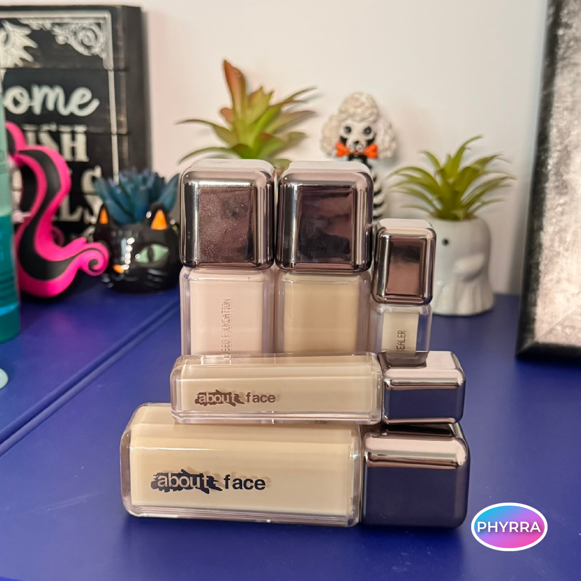 About Face is the best drugstore olive foundation and concealer available! By Cordelia Frost