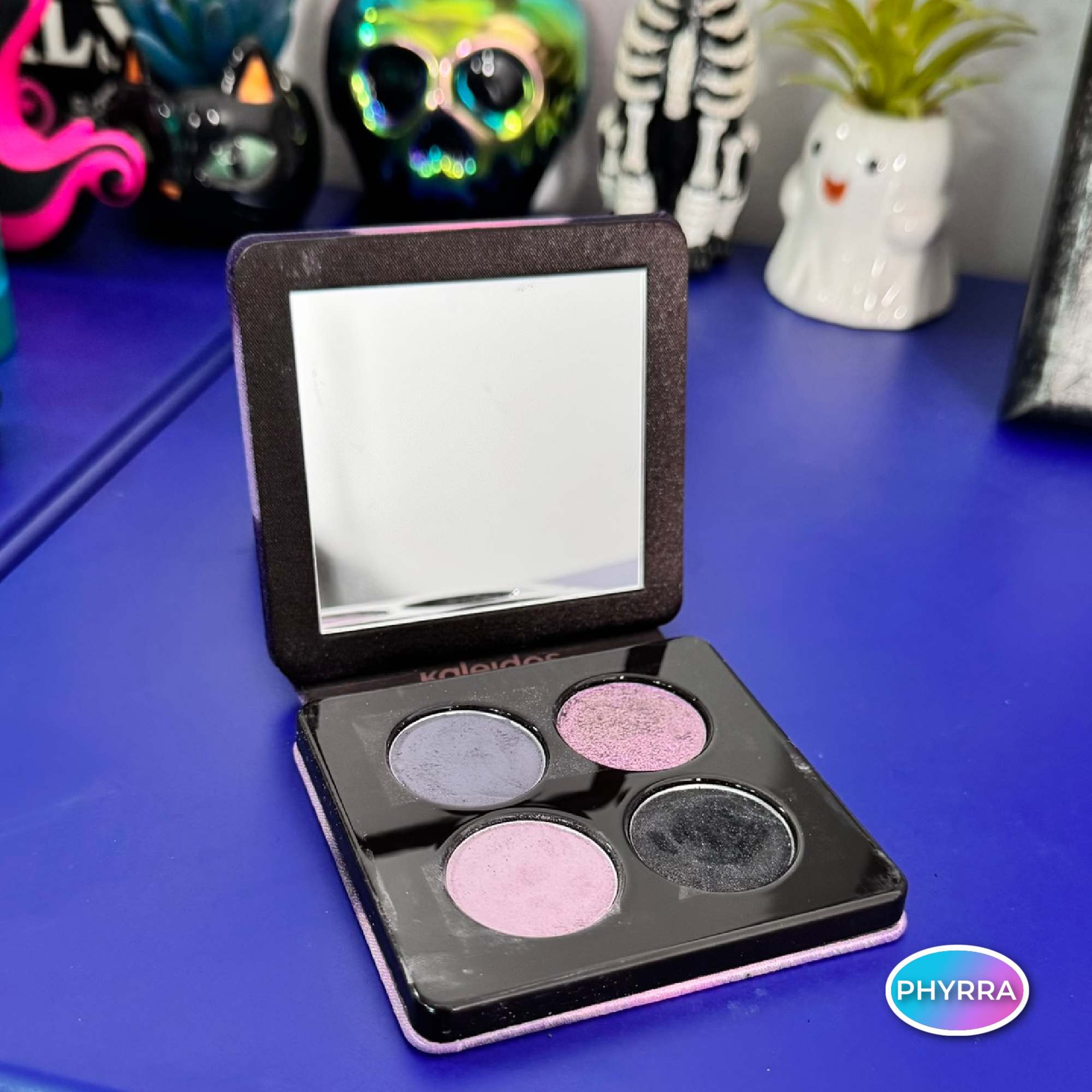 Kaleidos Twilight Rush Quad Review: Swatches and Look