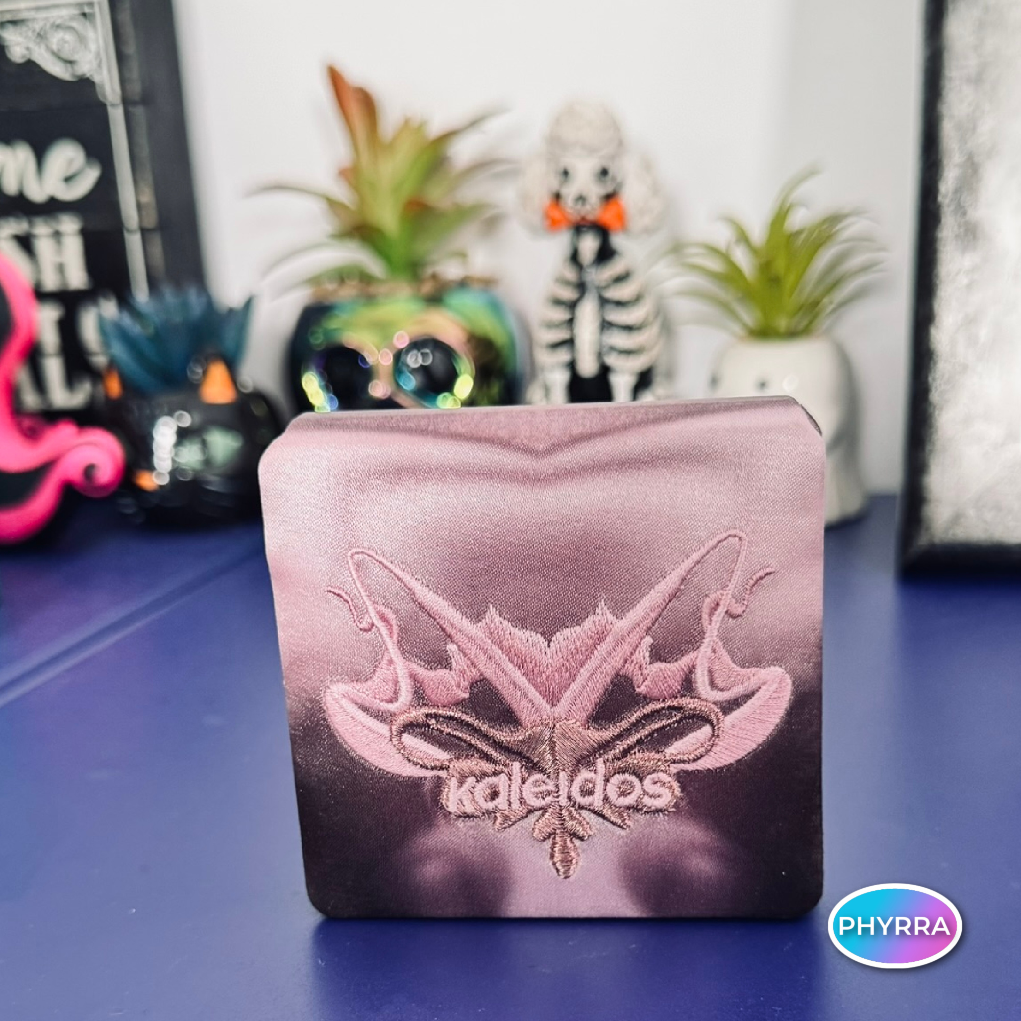 Kaleidos Venus Trap Quad eyeshadow palette review on pale cool olive skin by Cordelia Frost