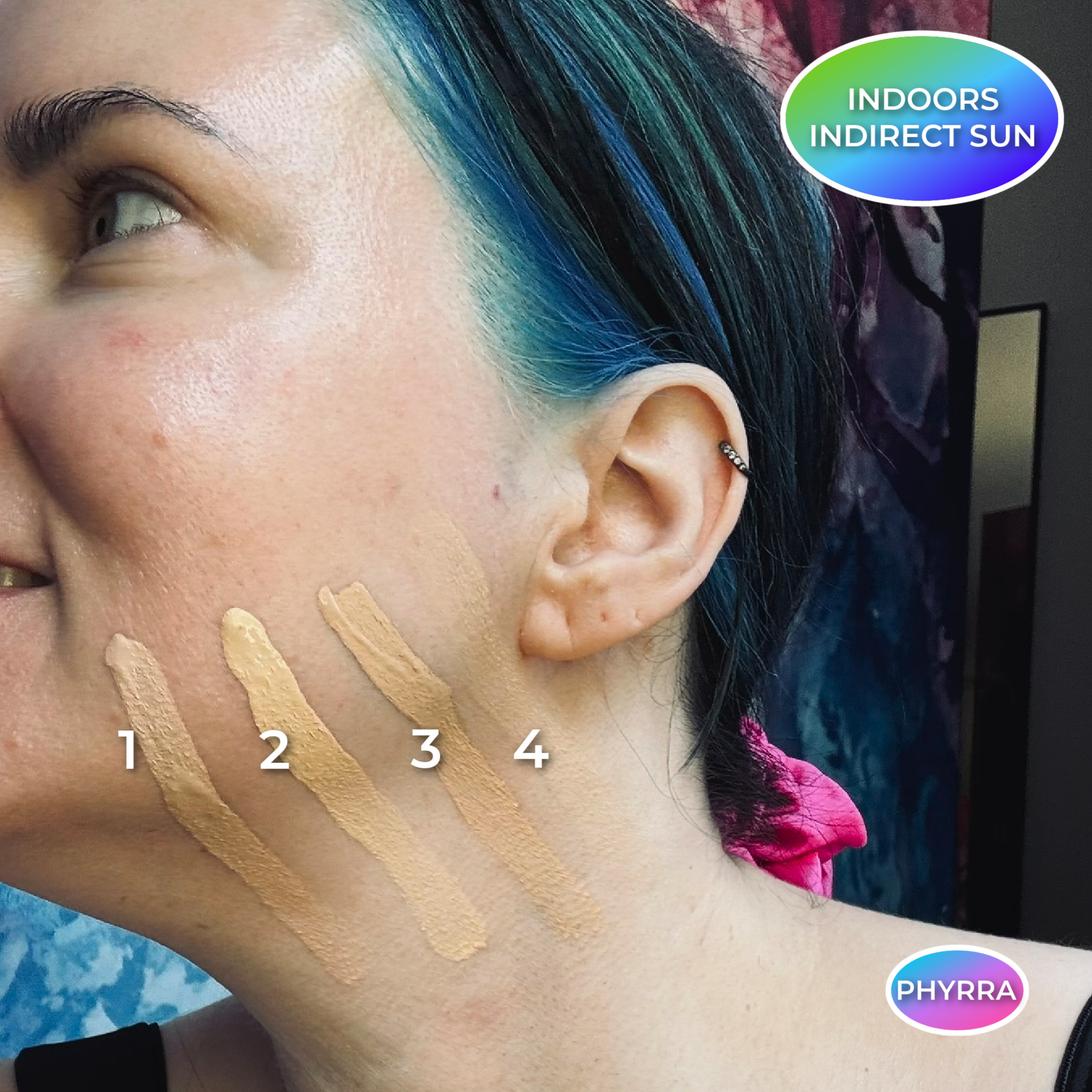 Undertone vs. Overtone! Rosacea redness is an overtone, different from your skin's undertone.